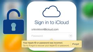 icloud password reset