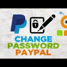 paypal change password
