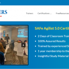 SAFe Agile Certification Bangalore