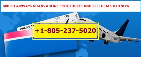 How to book tickets with British Airways | 1(805)237-5020