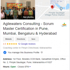 Certified Scrum Master CSM Training