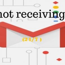 Gmail not receiving emails