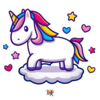 Unicorn Kleurplaten